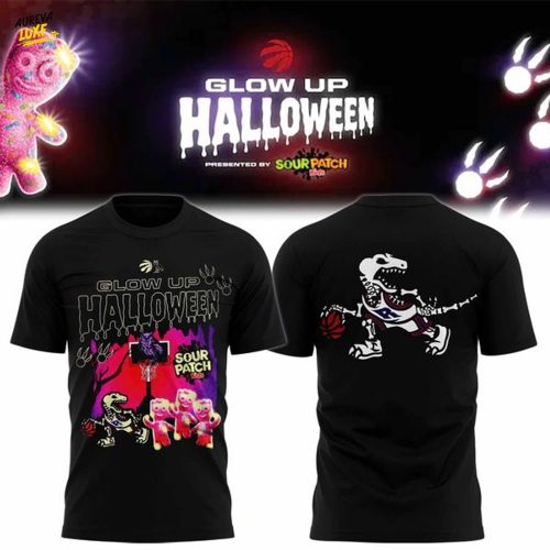 Toronto Raptors "Glow Up Halloween" Limited Edition T-shirt