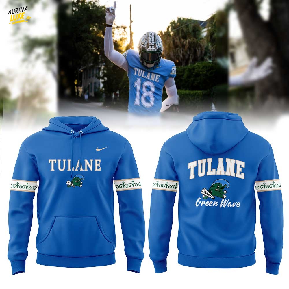Tulane Football Our First City Edition Uniform 2025 Combo Hoodie Tulane Football Our First City Edition Uniform 2025 Combo Hoodie