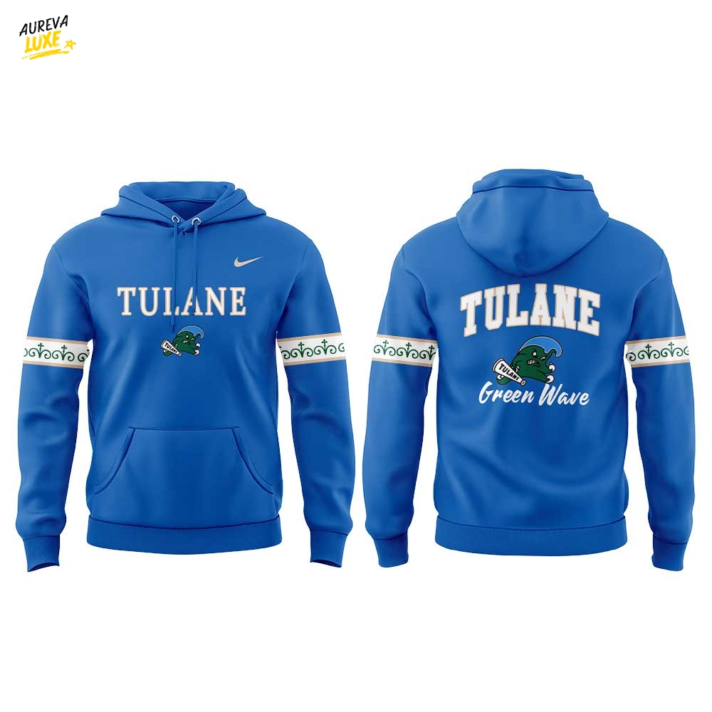 Tulane Football Our First City Edition Uniform 2025 Combo Hoodie Tulane Football Our First City Edition Uniform 2025 Combo Hoodie