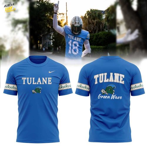 Tulane Football Our First City Edition Uniform 2025 Combo Shirt