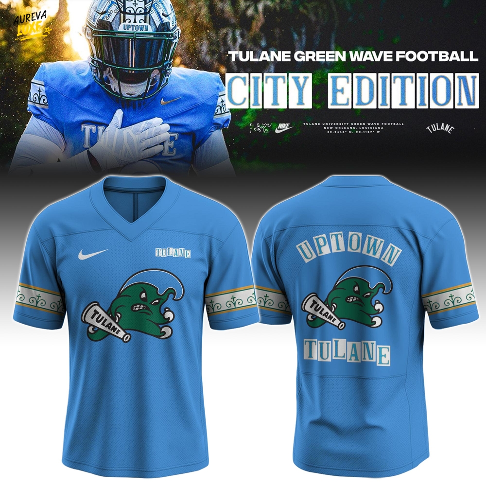 Tulane Green Wave Heritage Uptown Jersey Tulane Green Wave Heritage Uptown Jersey
