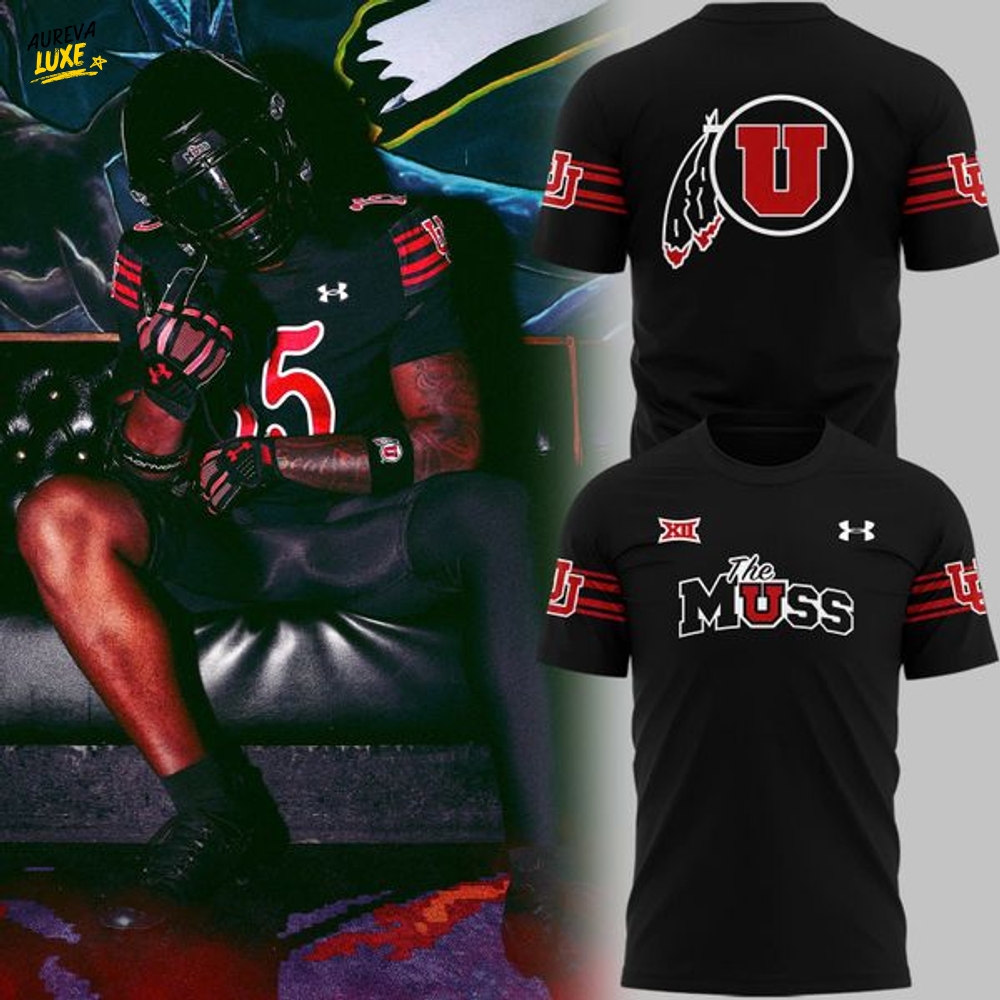 Utah Football 'Dark Mode' Gameday T-Shirt - Limited Edition Utah Football 'Dark Mode' Gameday T-Shirt - Limited Edition
