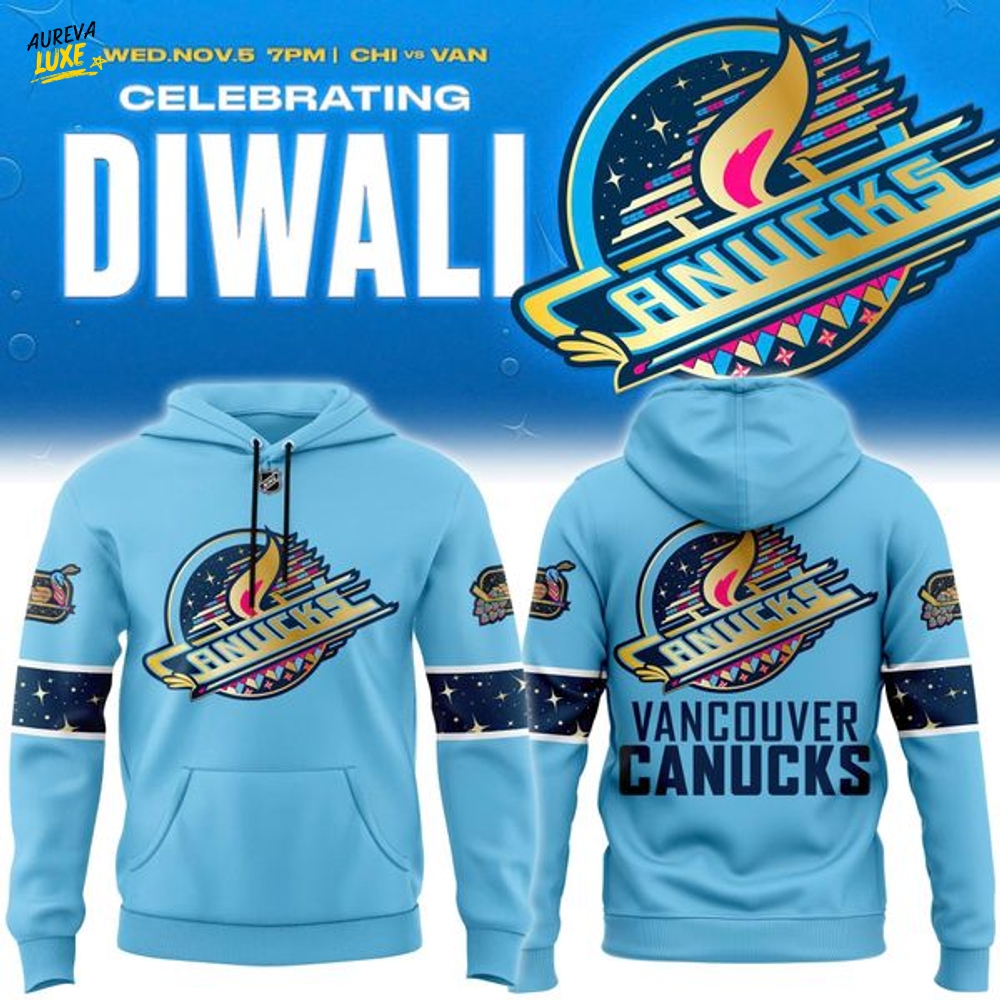 Vancouver Canucks 2025 Diwali Night Hoodie Vancouver Canucks 2025 Diwali Night Hoodie