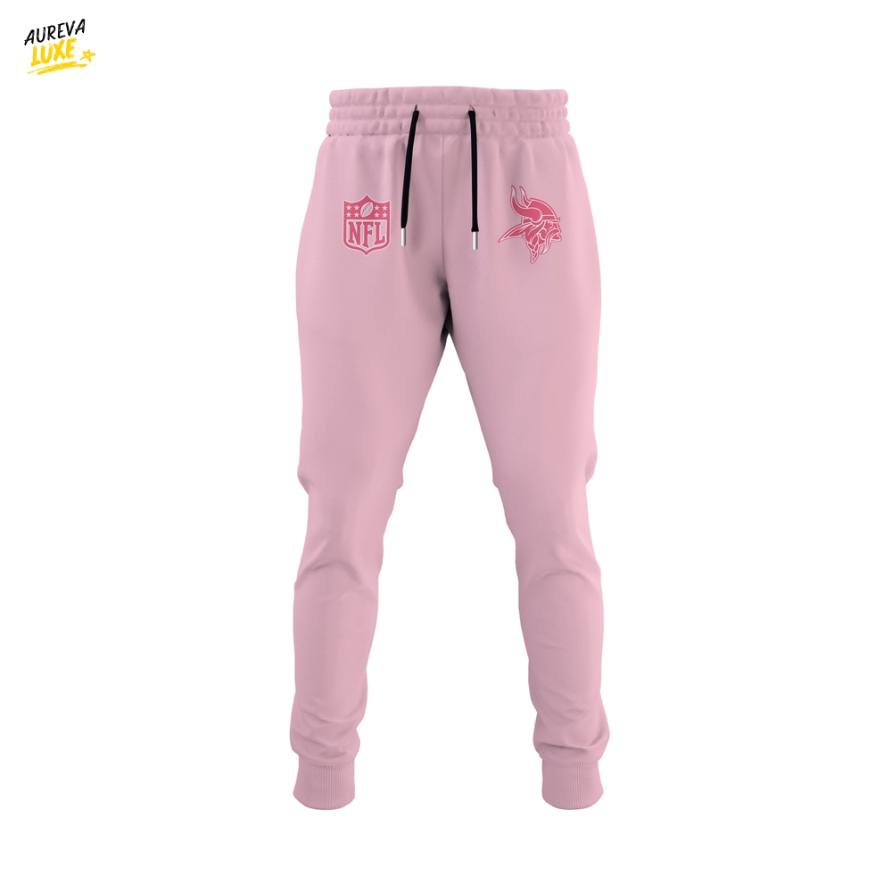 Vikings Breast Cancer Awareness Edition Hoodie Vikings Breast Cancer Awareness Edition Hoodie