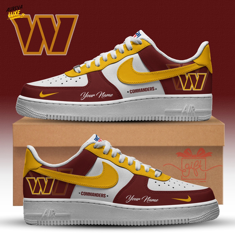 Washington Commanders Air Force 1 Fashions Shoes Limited Washington Commanders Air Force 1 Fashions Shoes Limited