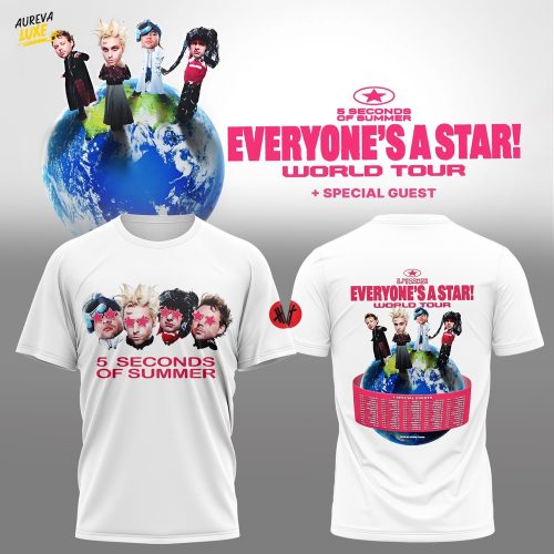 5 Seconds Of Summer — “Everyone’s A Star!” Tshirt