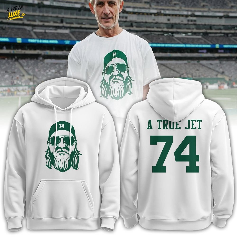 A True Jet 74 Hoodie New York Jets Limited Edition A True Jet 74 Hoodie New York Jets Limited Edition