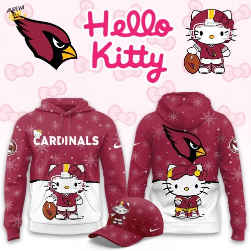 Arizona Cardinals Hello Kitty Limited Hoodie