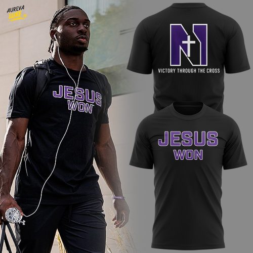 Limited Edition Northwestern- “Jesus won” Shirt