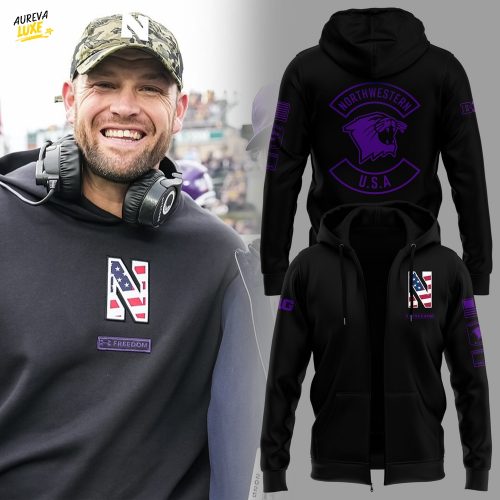 Limited Editon Northwestern Military Hoodie