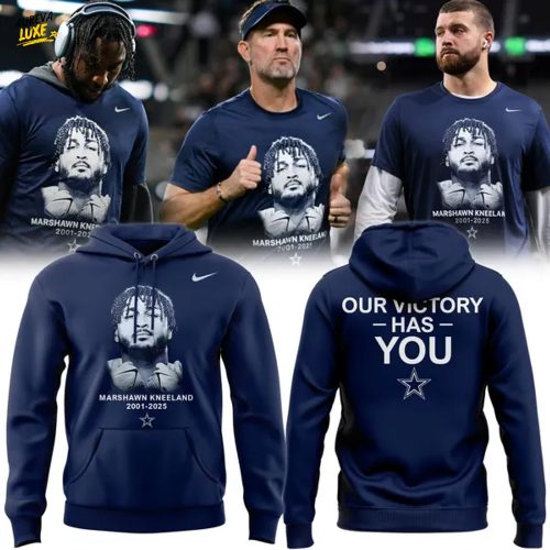 Marshawn Kneeland 2025 thank you for the memories 2 sided hoodie