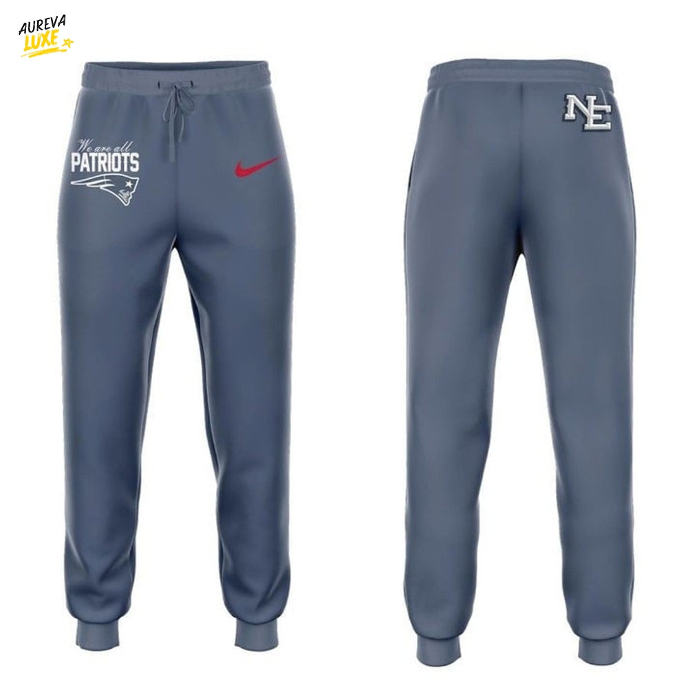 NE Patriots 2025 Rivalries Nor’Easter Storm Blue Hoodie Football Casual Outfit Set NE Patriots 2025 Rivalries Nor’Easter Storm Blue Hoodie Football Casual Outfit Set