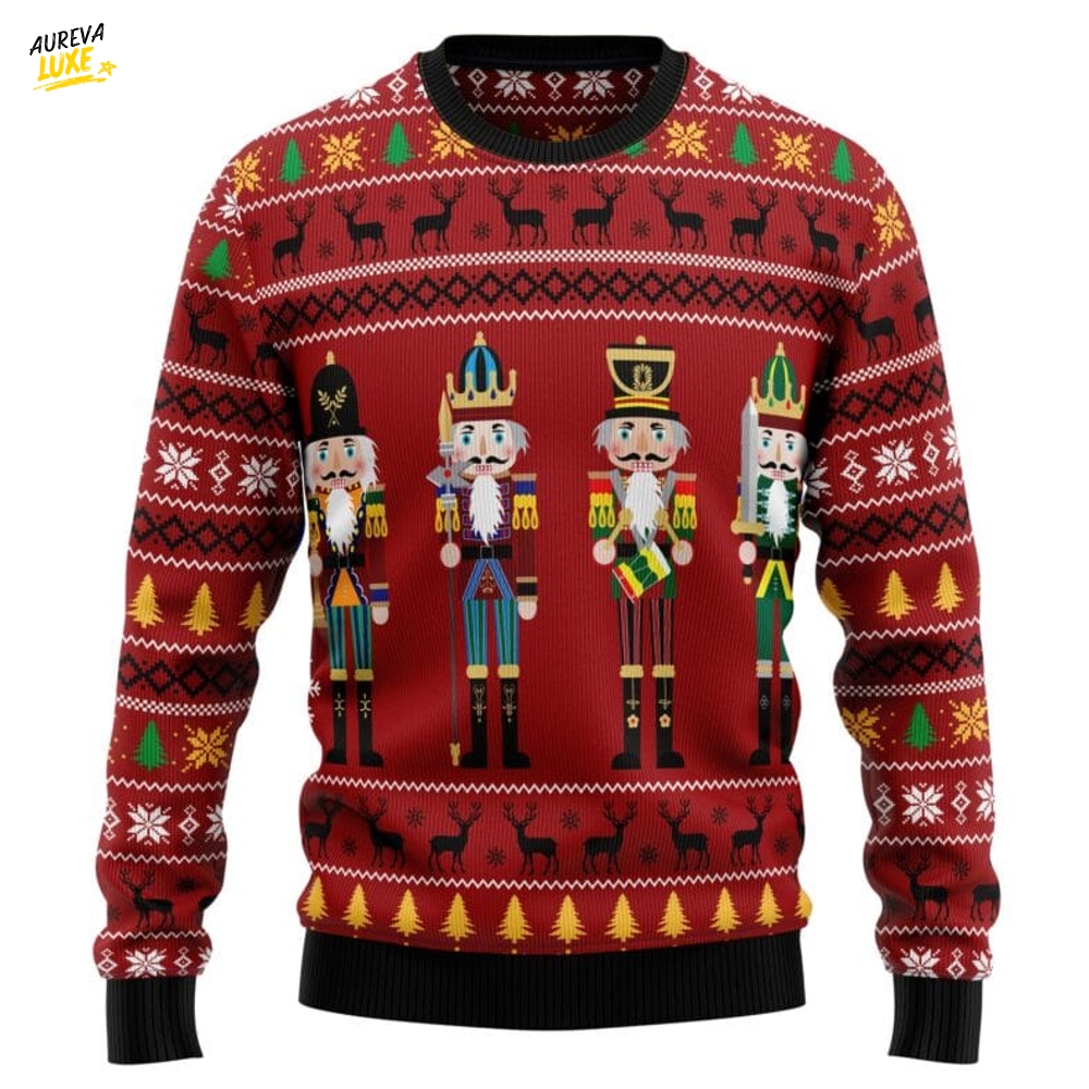 The Nutcracker Ugly Christmas Sweater The Nutcracker Ugly Christmas Sweater
