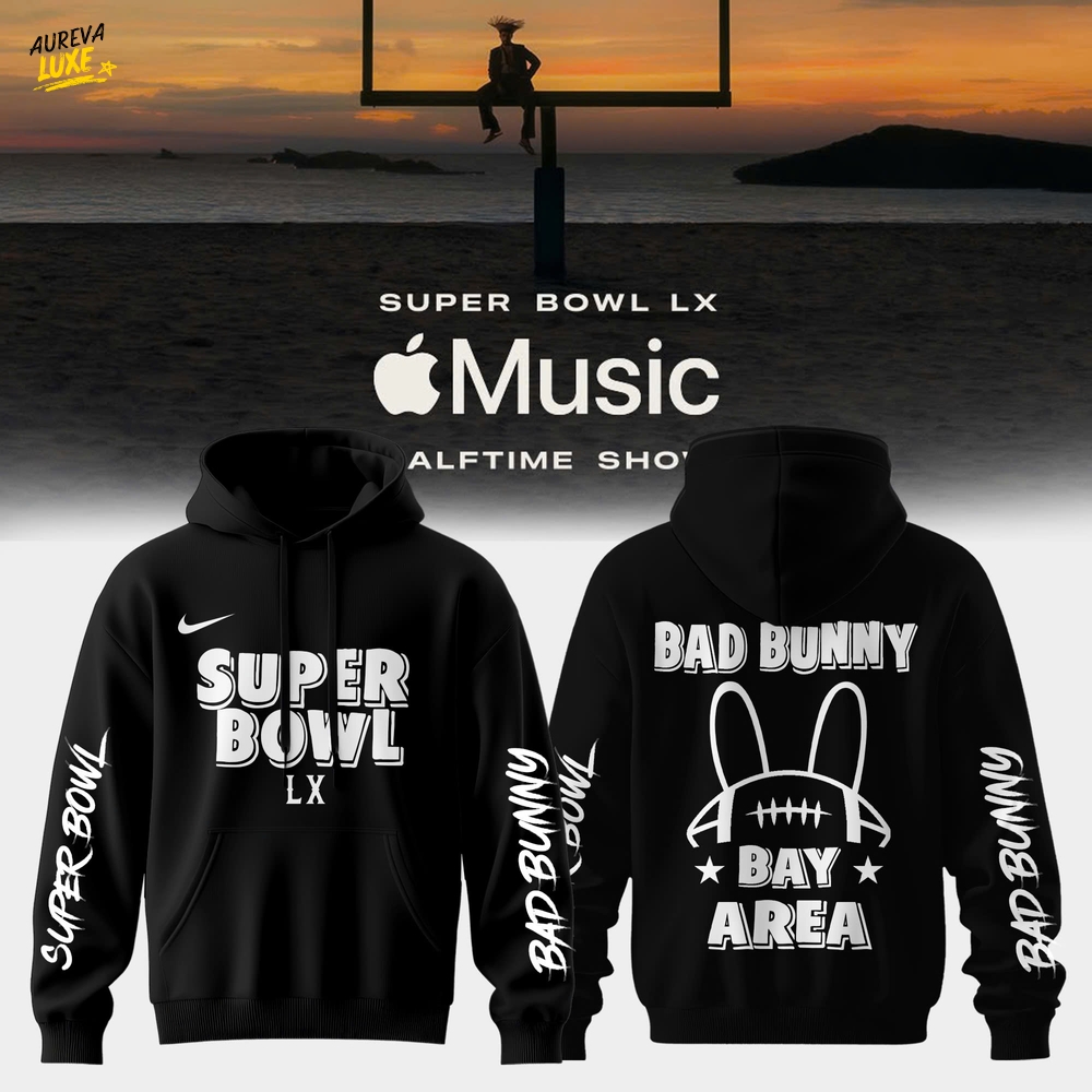 Bad Bunny – Super Bowl LX 2026 Halftime Show Hoodie Bad Bunny – Super Bowl LX 2026 Halftime Show Hoodie