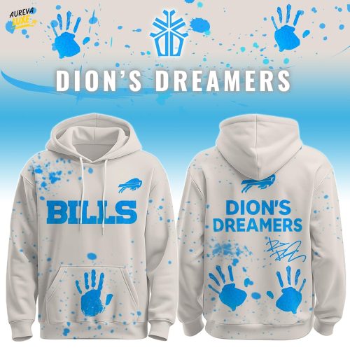 Buffalo Bills Dion’s Dreamers Splash Hoodie