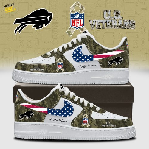 Buffalo Bills NFL x U.S VERERANS Day Limited Edition Shoes