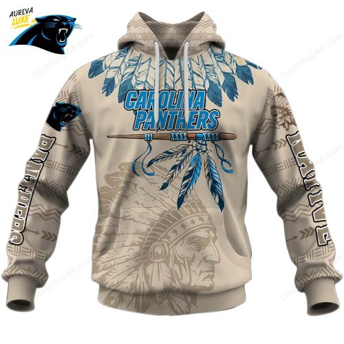 Carolina Panthers Native American Heritage Hoodie