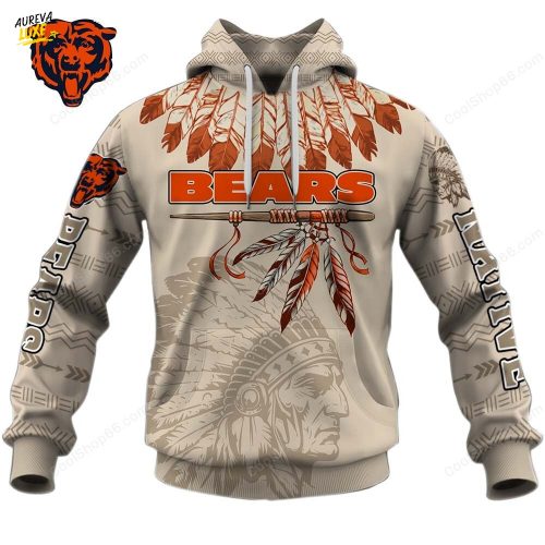 Chicago Bears Native American Heritage Hoodie