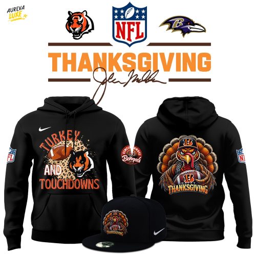 Cincinnati Bengals x Thanksgiving Game 2025 Collection Hoodie
