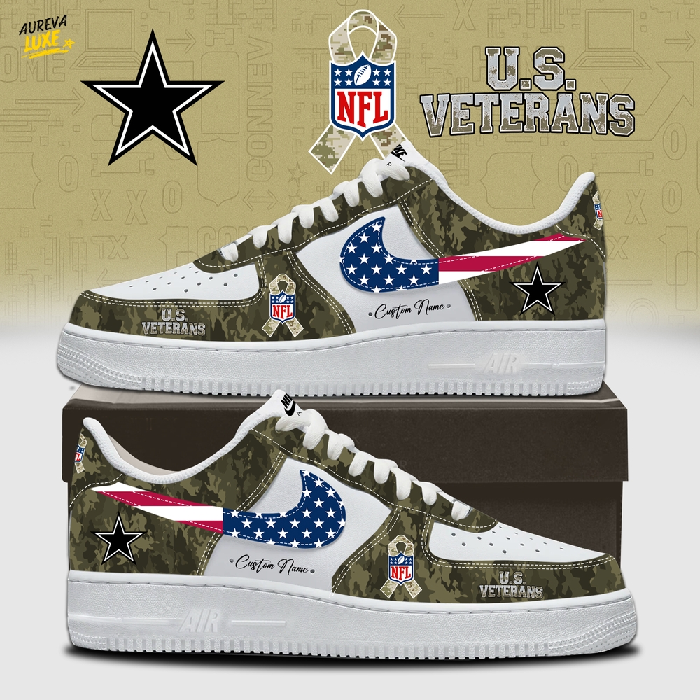 Dallas Cowboys NFL x U.S VERERANS Day Limited Edition Shoes Dallas Cowboys NFL x U.S VERERANS Day Limited Edition Shoes