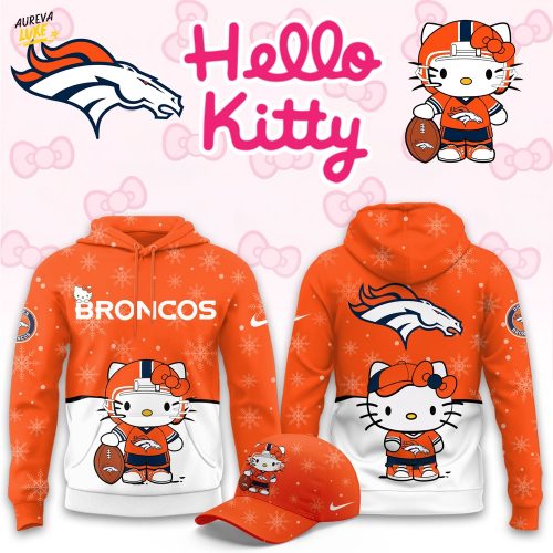 Denver Broncos Hello Kitty Limited Hoodie