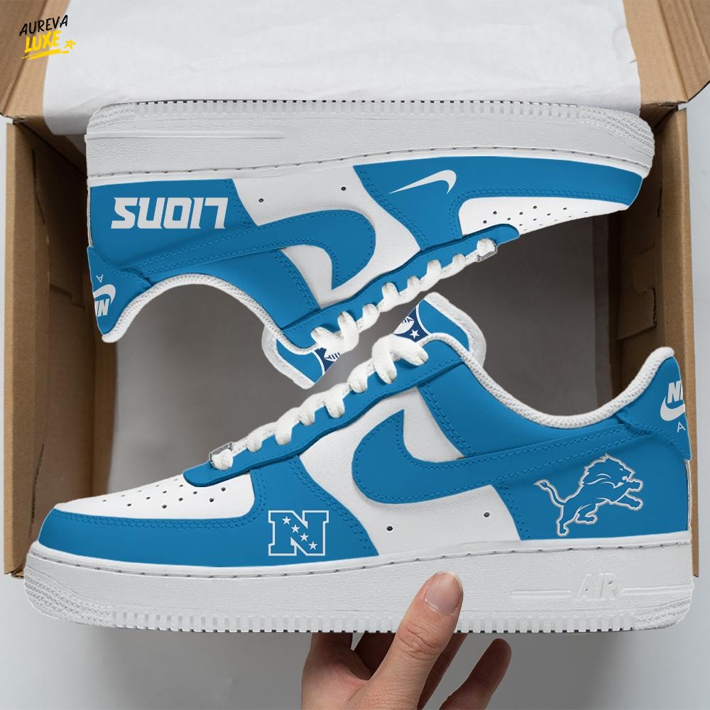 Detroit Lions Custom AF Sneakers Detroit Lions Custom AF Sneakers