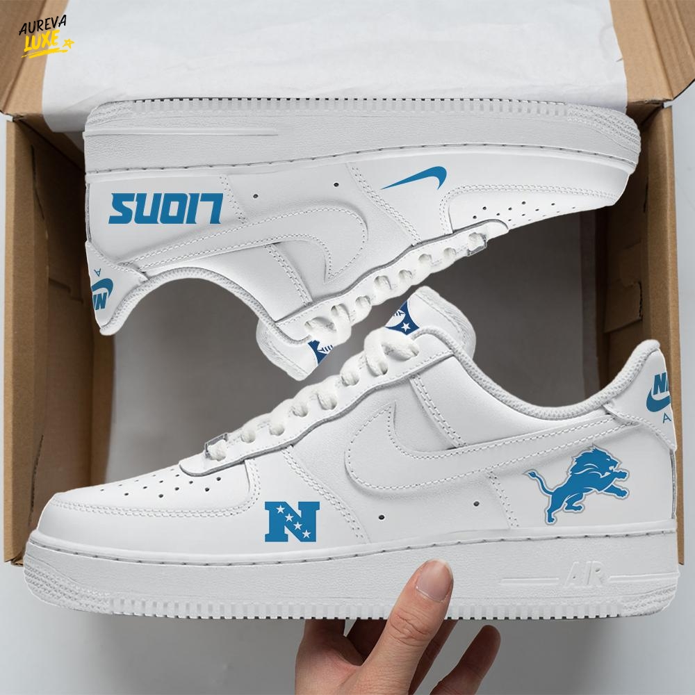 Detroit Lions Custom AF Sneakers Detroit Lions Custom AF Sneakers