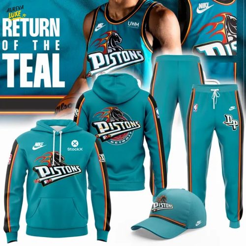 Detroit Pistons 2025-26 Classic Edition Hoodie