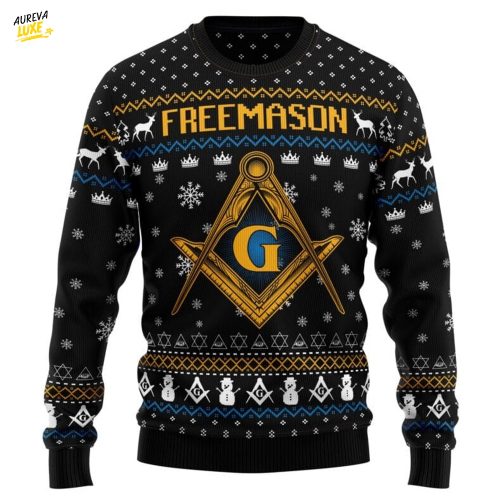 Freemason Ugly Christmas Sweater