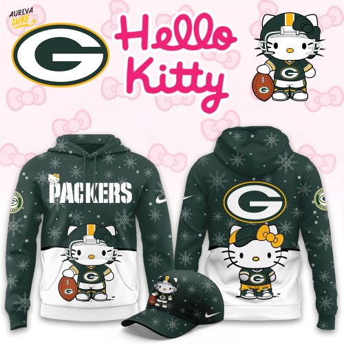 Green Bay Packers Hello Kitty Limited Hoodie