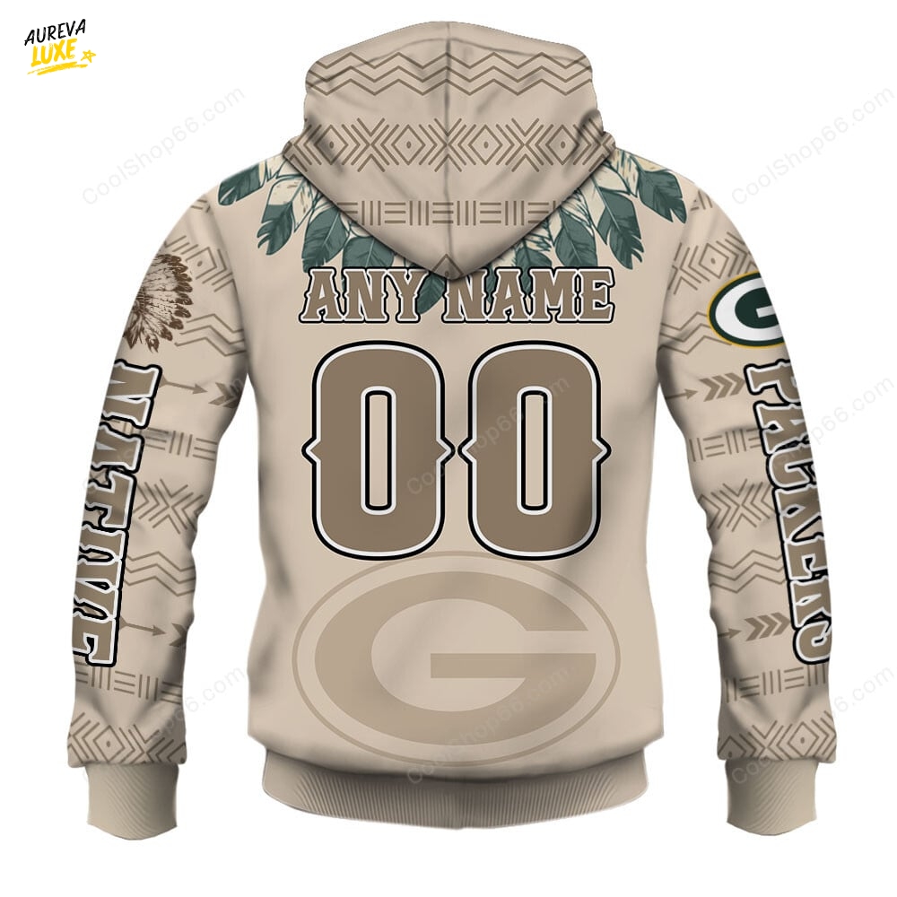 Green Bay Packers Native American Heritage Hoodie Green Bay Packers Native American Heritage Hoodie