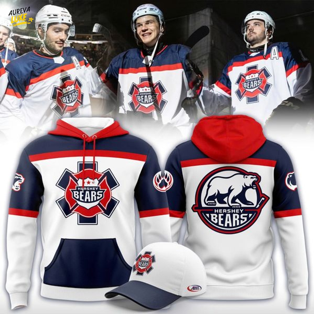 Hershey Bears 2025 Hometown Heroes Hoodie Hershey Bears 2025 Hometown Heroes Hoodie