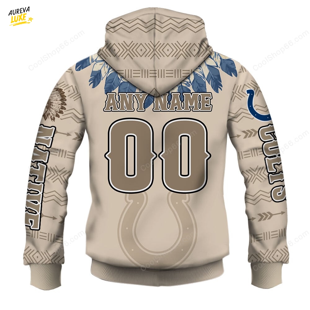 Indianapolis Colts Native American Heritage Hoodie Indianapolis Colts Native American Heritage Hoodie