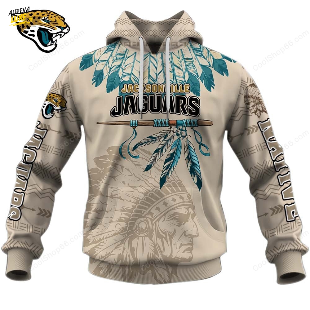 Jacksonville Jaguars Native American Heritage Hoodie Jacksonville Jaguars Native American Heritage Hoodie