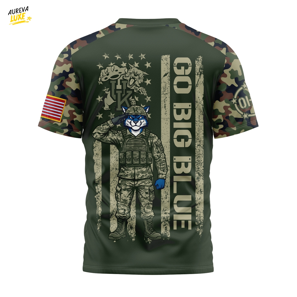 Kentucky Wildcats Go Big Blue 3D tshirt Limited Edition Kentucky Wildcats Go Big Blue 3D tshirt Limited Edition