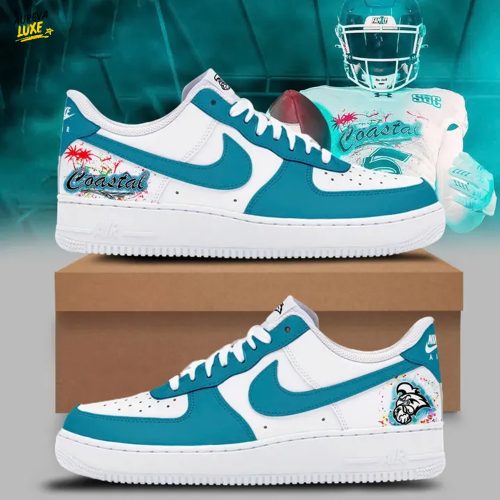 Limited Edition Coastal Carolina Chanticleers football 2025 Shoes