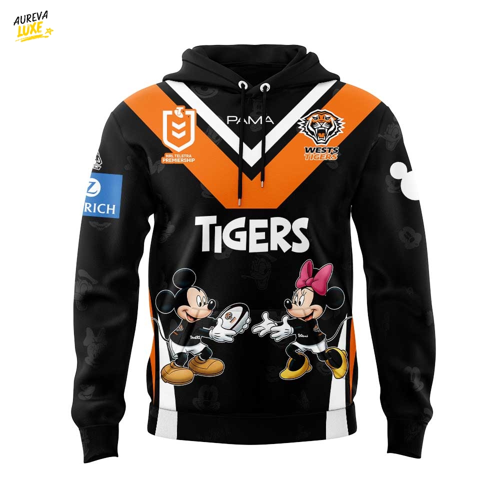 Limited Edition W Tigers Mickey Mouse Hoodie Limited Edition W Tigers Mickey Mouse Hoodie