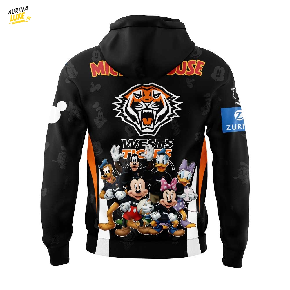 Limited Edition W Tigers Mickey Mouse Hoodie Limited Edition W Tigers Mickey Mouse Hoodie