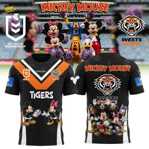 Limited Edition W Tigers Mickey Mouse Shirt