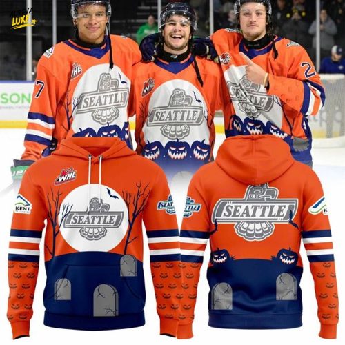 Limited edition Seattle Thunderbirds x 2025 Halloween Night Hoodie