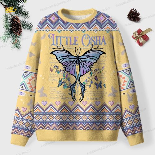 Little Osha Unisex Ugly Knit Christmas Sweater