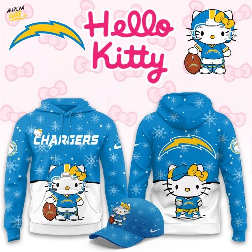 Los Angeles Chargers Hello Kitty Limited Hoodie