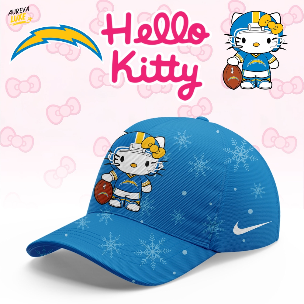 Los Angeles Chargers Hello Kitty Limited Hoodie Los Angeles Chargers Hello Kitty Limited Hoodie