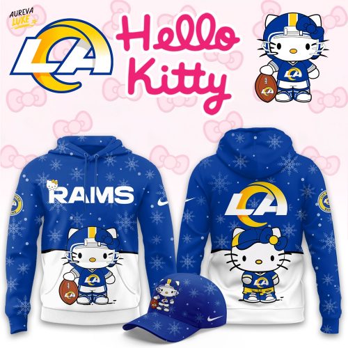 Los Angeles Rams Hello Kitty Limited Hoodie
