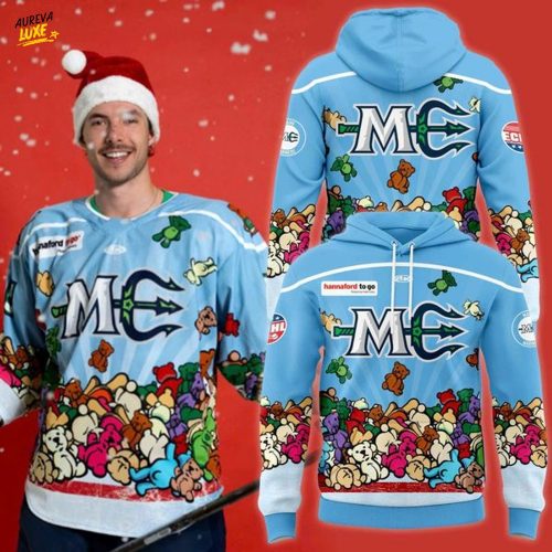 Maine Mariners Our Teddy Bear Toss Hoodie