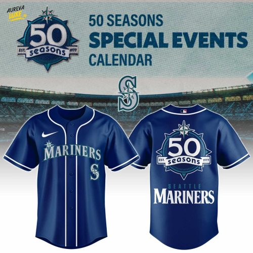 Mariners 50th Anniversary Tribute Jersey | A Historic Edition for True Fans V1
