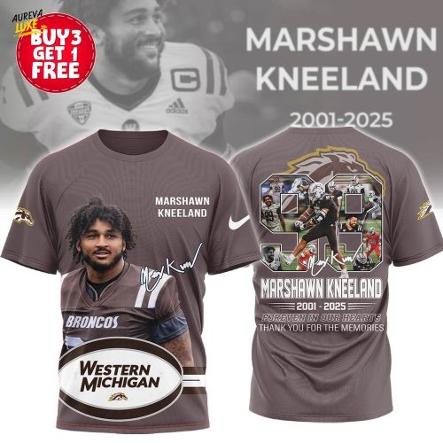 Marshawn Kneeland In Memory Of November 6 2025 3D Tshirt - Brown