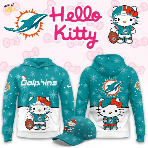 Miami Dolphins Hello Kitty Limited Hoodie