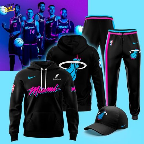 Miami HEAT 2025-26 Nice Night Edition Hoodie