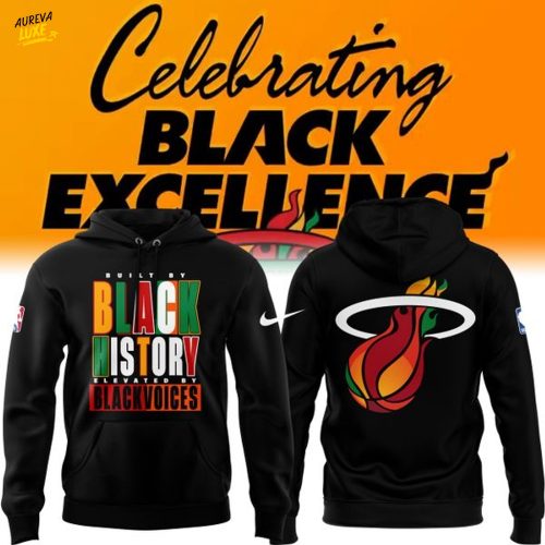 Miami HEAT x Black Excellence Night combo Hoodie + jogger + cap